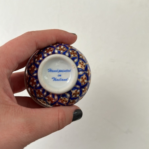 Hand-painted Thai Ceramic Trinket Dish! 🥰 - Picture 5 of 5